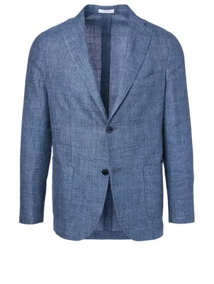 Wool, Silk And Linen K Jacket