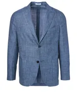 Wool, Silk And Linen K Jacket