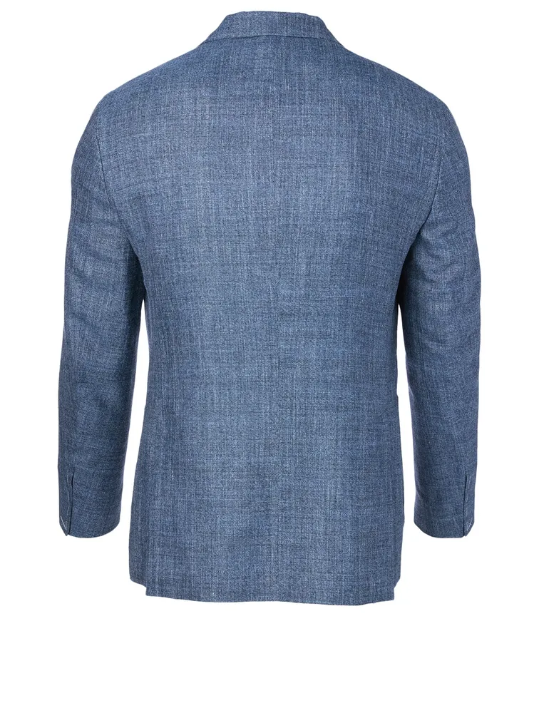 Wool, Silk And Linen K Jacket
