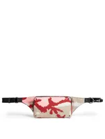 Nylon Belt Bag In Camo Print