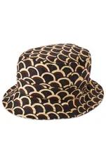 Bucket Hat Logo Print
