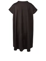 T-Shirt Dress With Grommet Detail