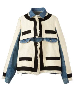 Summer Tweed Denim Jacket