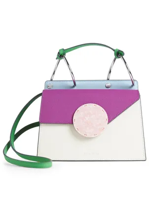 Phoebe Bis Leather Crossbody Bag