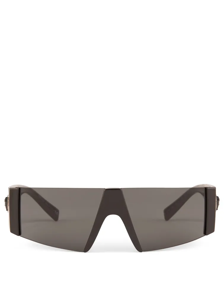 Black Medusa Ares Visor Sunglasses