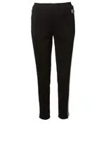 Track Pants With Side Stripes