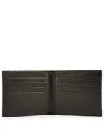 Two-Tone Leather Bifold Wallet
