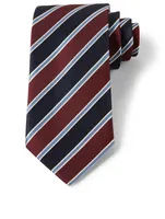 Striped Silk Tie