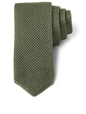 Silk Knit Tie