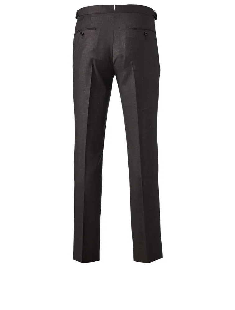 Slub Wool Pants