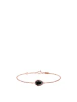 Serpent Boheme Rose Gold Chain Bracelet With Onyx