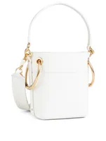 Mini Roy Leather Bucket Bag