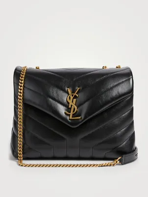 Small Loulou YSL Monogram Leather Chain Bag