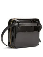 Vicky YSL Monogram Patent Leather Belt Bag