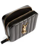 Vicky YSL Monogram Patent Leather Belt Bag