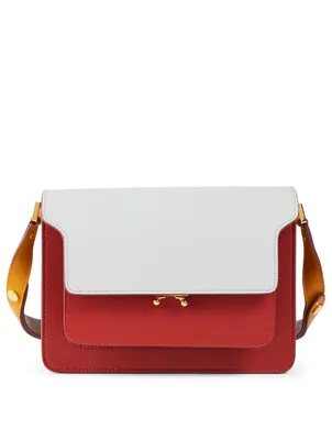 Trunk Colourblock Leather Bag