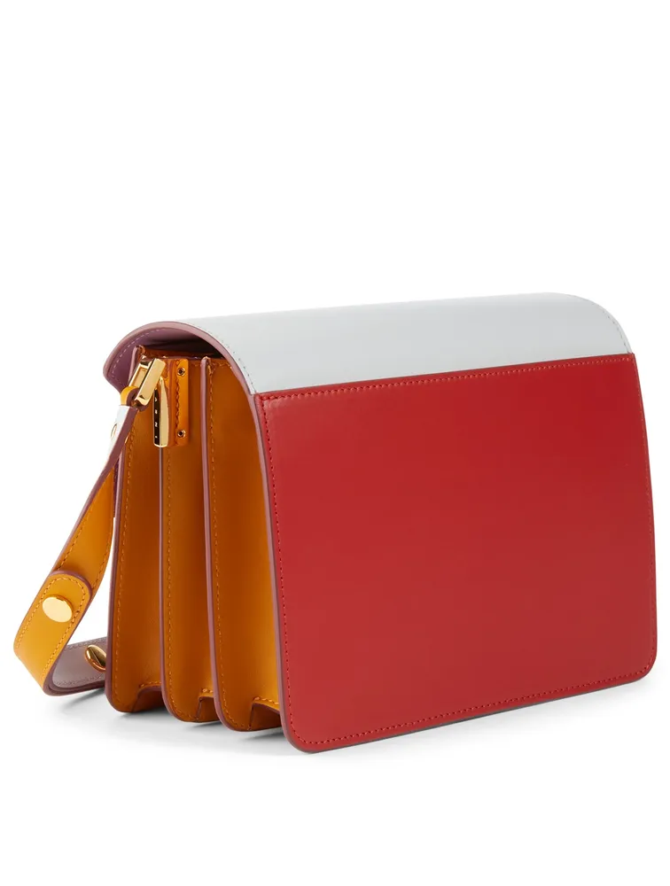 Trunk Colourblock Leather Bag