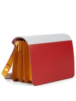 Trunk Colourblock Leather Bag