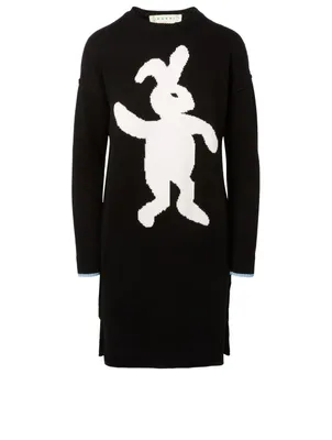 Dance Bunny Sweater Dress