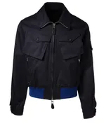 Double-Pocket Bomber Jacket