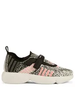 Cloudbust Geometric Knit Sneakers