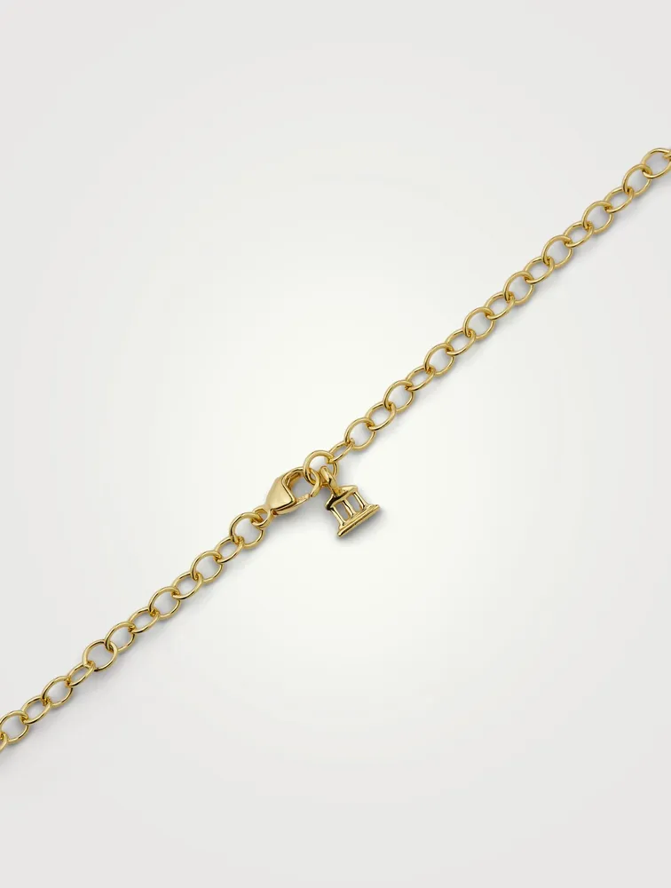 18K Gold Extra Small Oval Chain