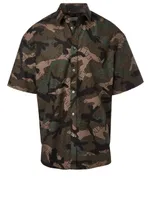 Short-Sleeve Shirt VLTN Camo Print