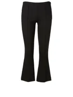 Beca Stretch Wool Crop Flared Pants