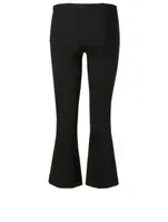 Beca Stretch Wool Crop Flared Pants