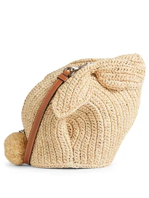 Mini Bunny Raffia Bag