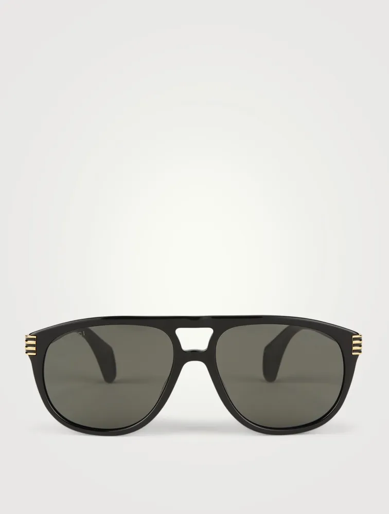 Aviator Sunglasses With Web