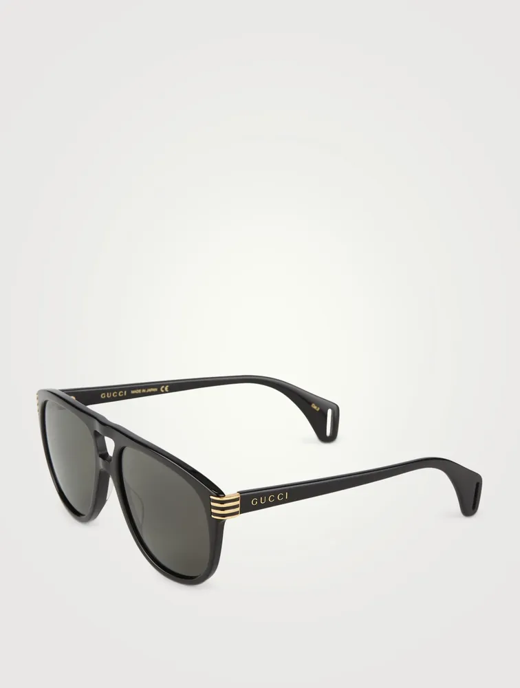 Aviator Sunglasses With Web