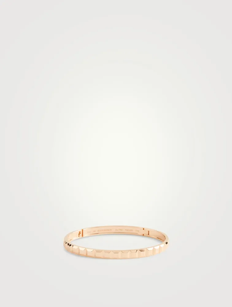 Quatre Clou De Paris Rose Gold Bangle Bracelet