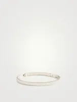 Quatre Grosgrain Gold Bangle Bracelet