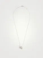 Radiant Edition Quatre White Gold Pendant Necklace With Diamonds