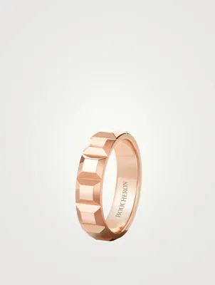 Quatre Clou De Paris Rose Gold Ring