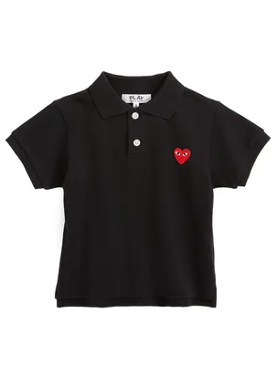 Kids Heart Polo Shirt