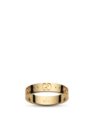 Icon 18K Gold Ring