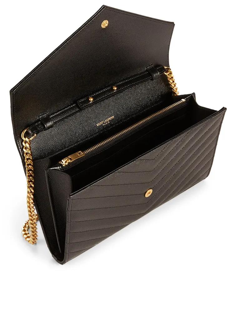 YSL Monogram Leather Chain Wallet Bag