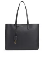 East West Leather Tote Bag