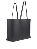 East West Leather Tote Bag