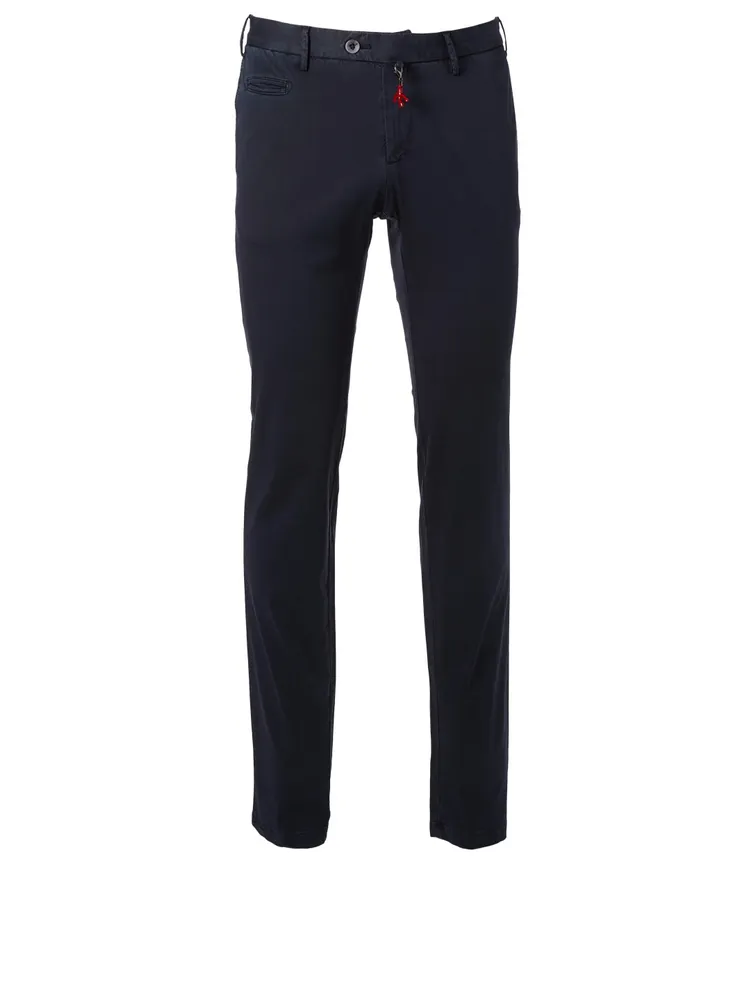 Stretch Cotton Pants