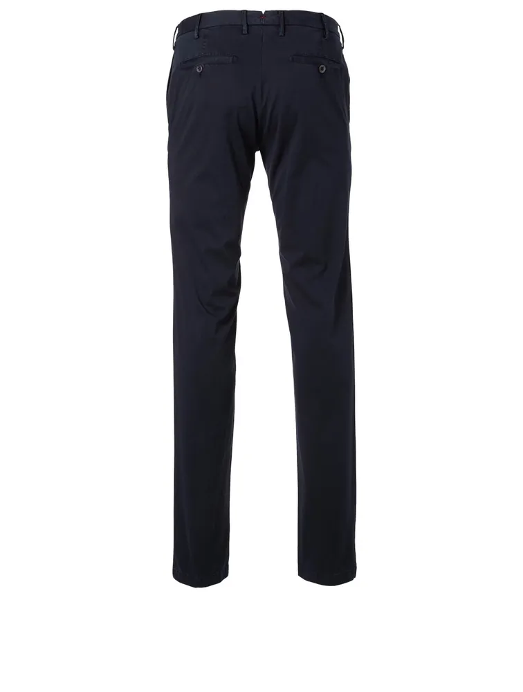 Stretch Cotton Pants