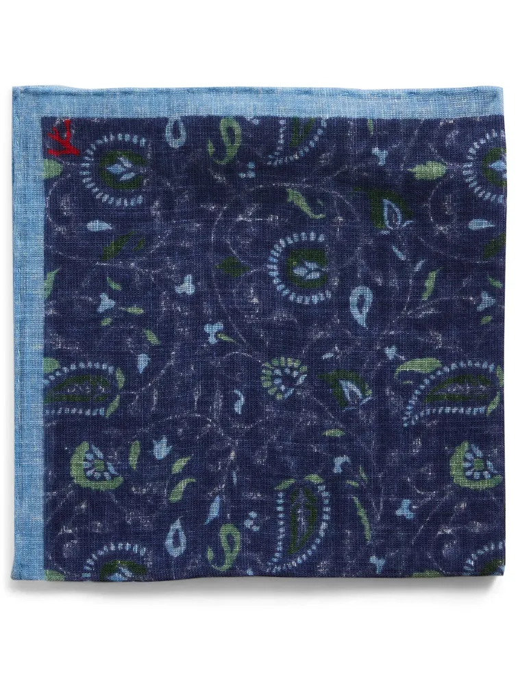 Pocket Square In Paisley