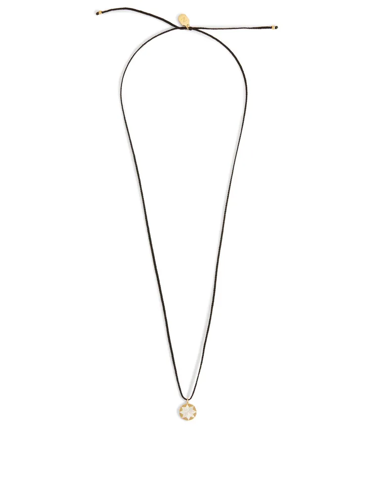 Dawn + Dusk 18K Gold-Plated And Sterling Silver Pendant Necklace