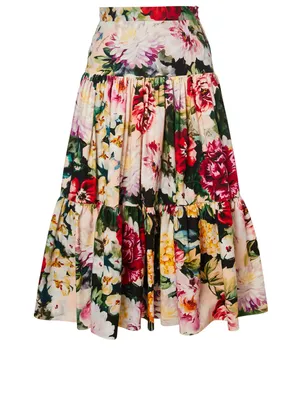 Youth Skirt In Floral Print