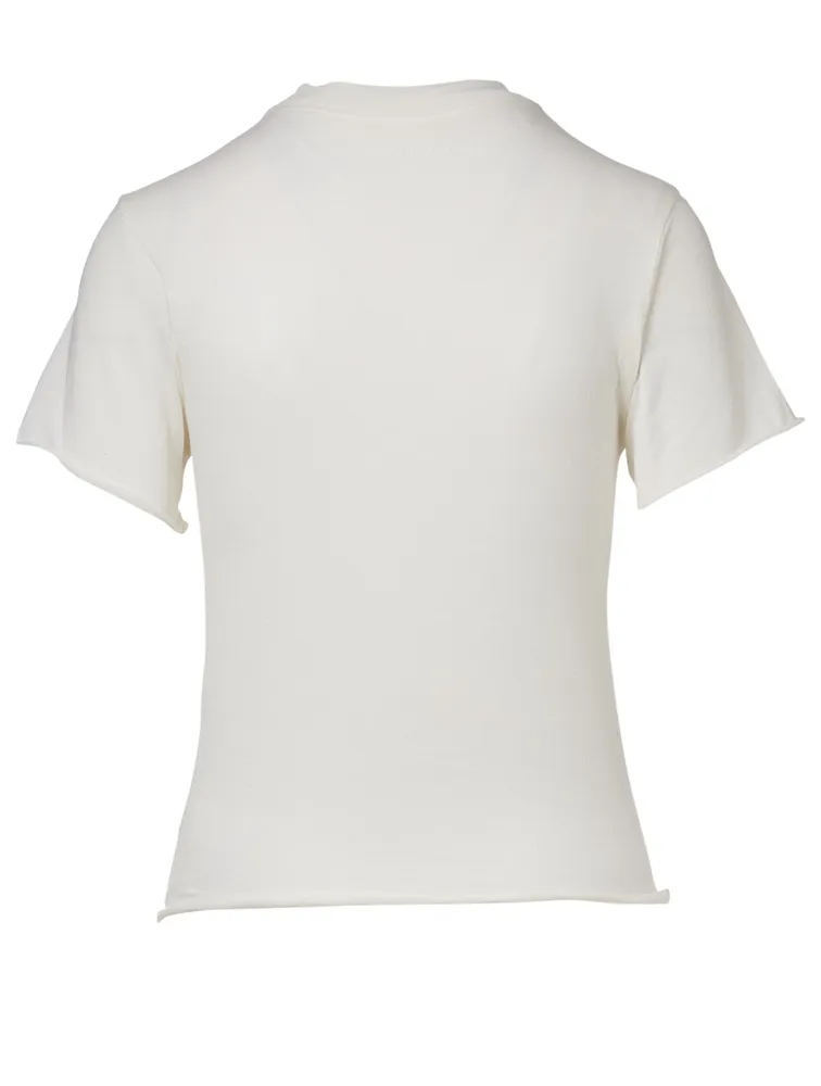 Cotton And Cashmere Boy T-Shirt