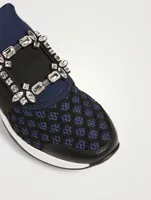 Viv' Run Sneakers With Strass Buckle