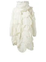 4 Moncler Simone Rocha Jasmine Ruffled Jacket