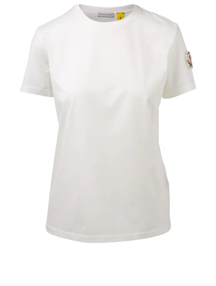 4 Moncler Simone Rocha Sleeve Patch T-Shirt